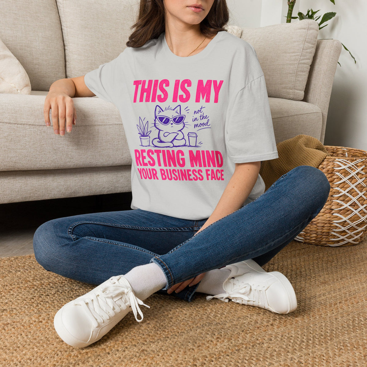 This Is My Resting Mind Your Business Face - T Shirt