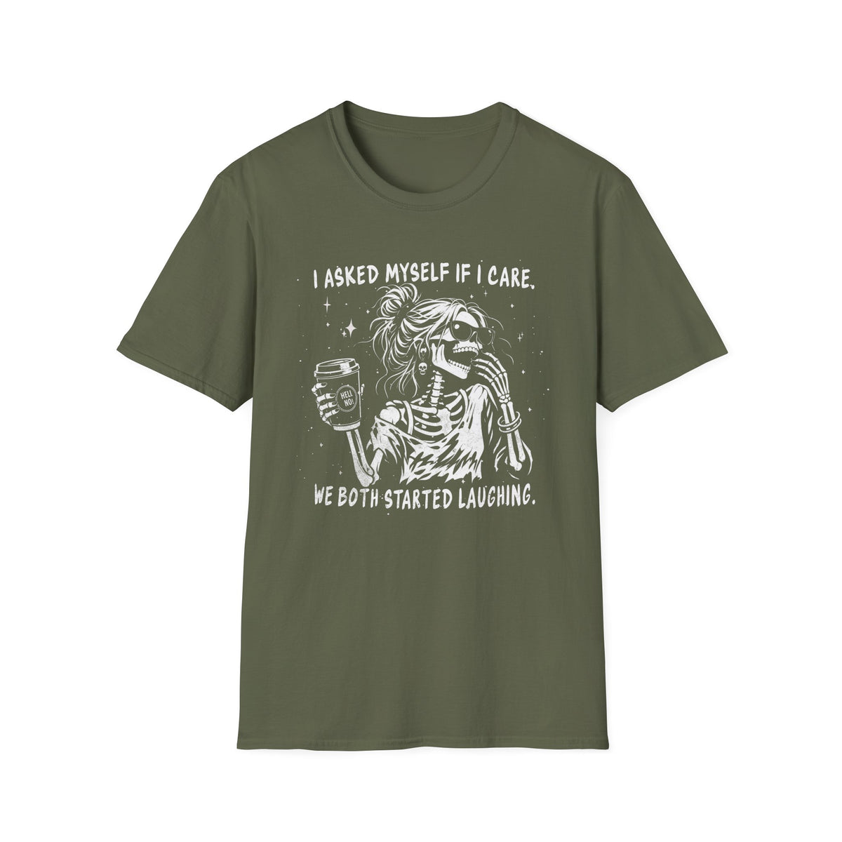 I Asked Myself If I Give a Shit - T-Shirt
