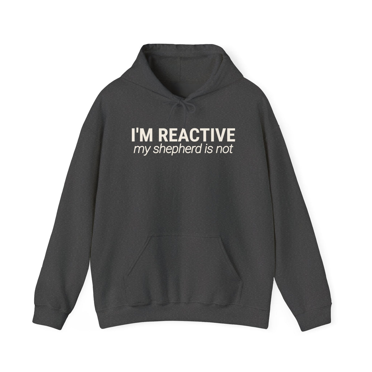 I'm Reactive My Shepherd Is Not - Hoodie